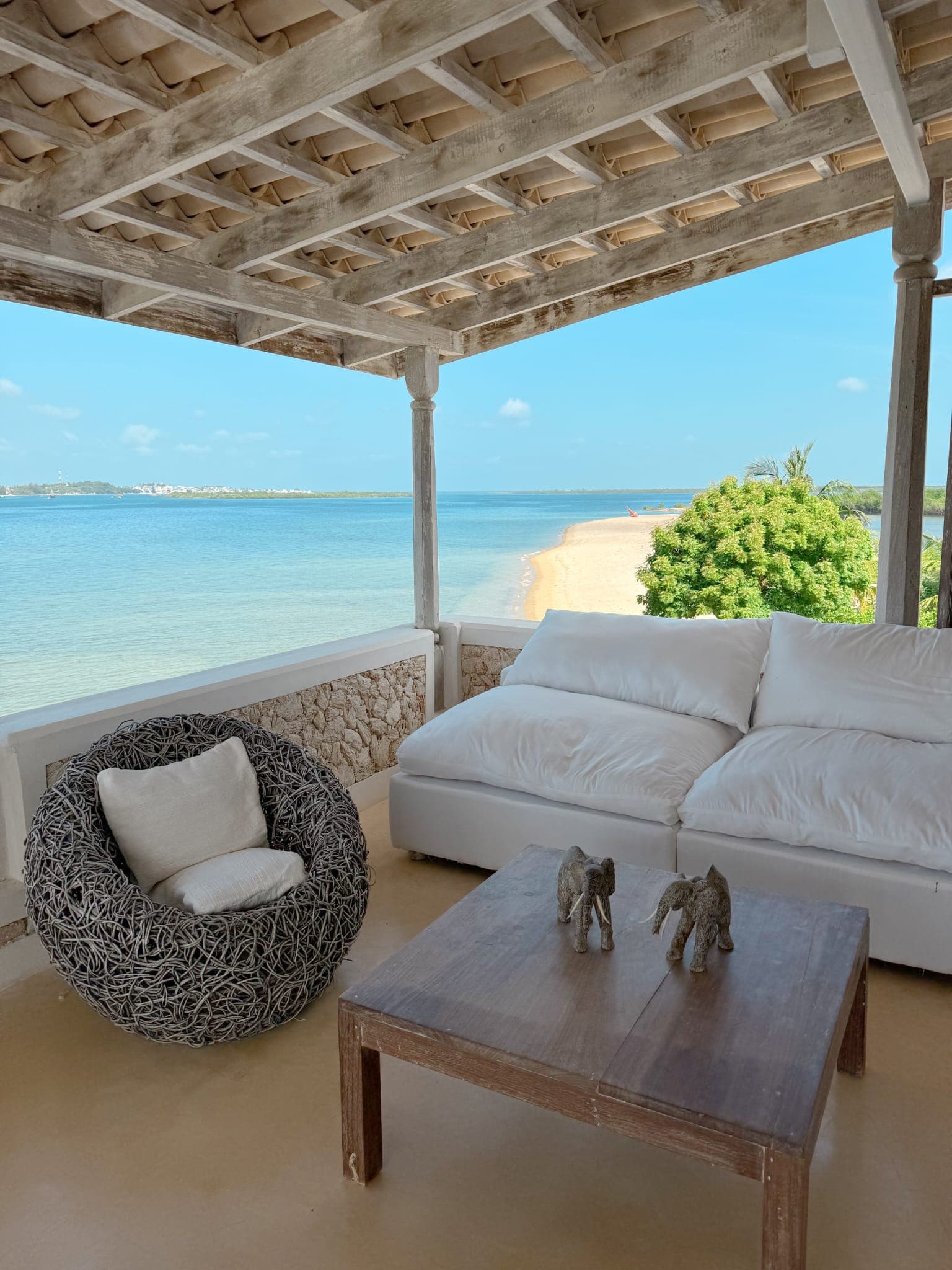 Ocean-view terrace
