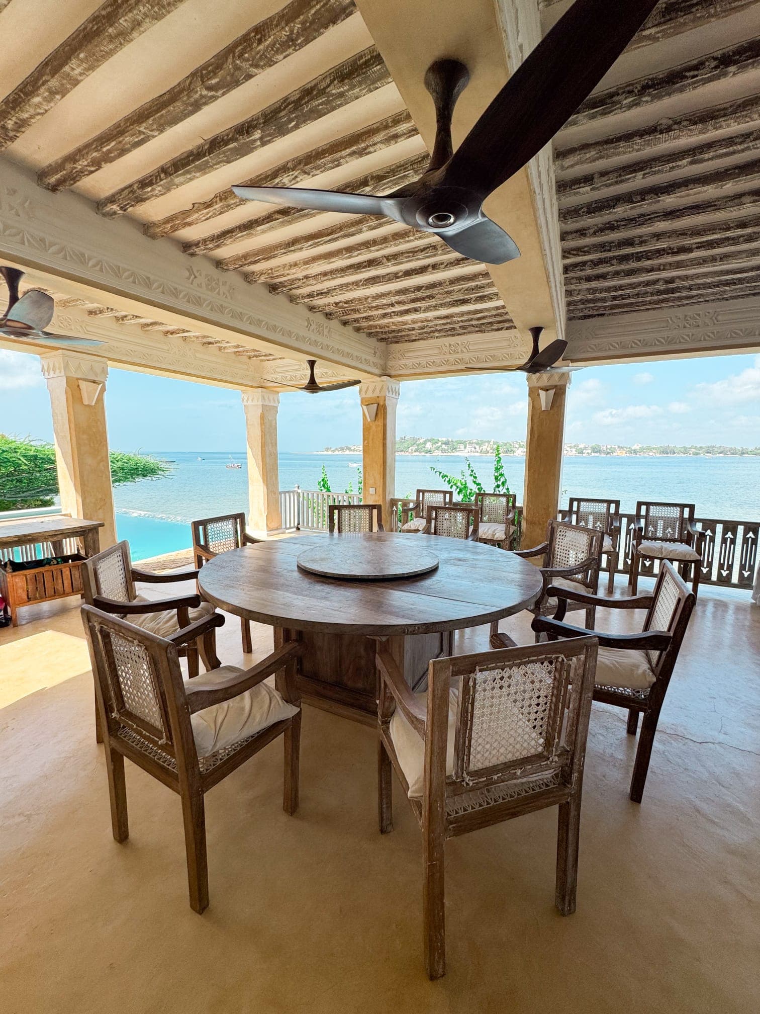 Dining area at Amani House