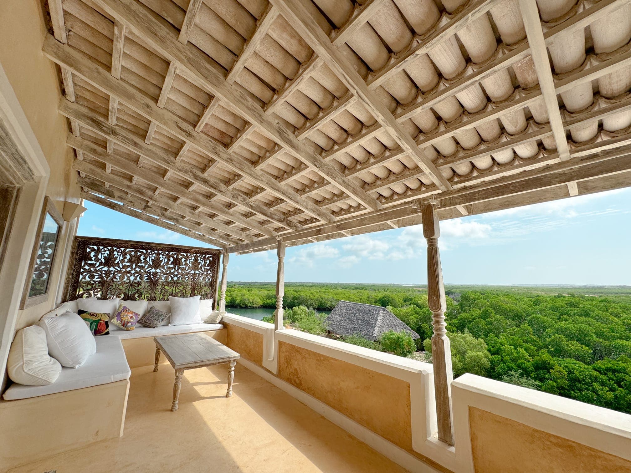 Living space at Amani House